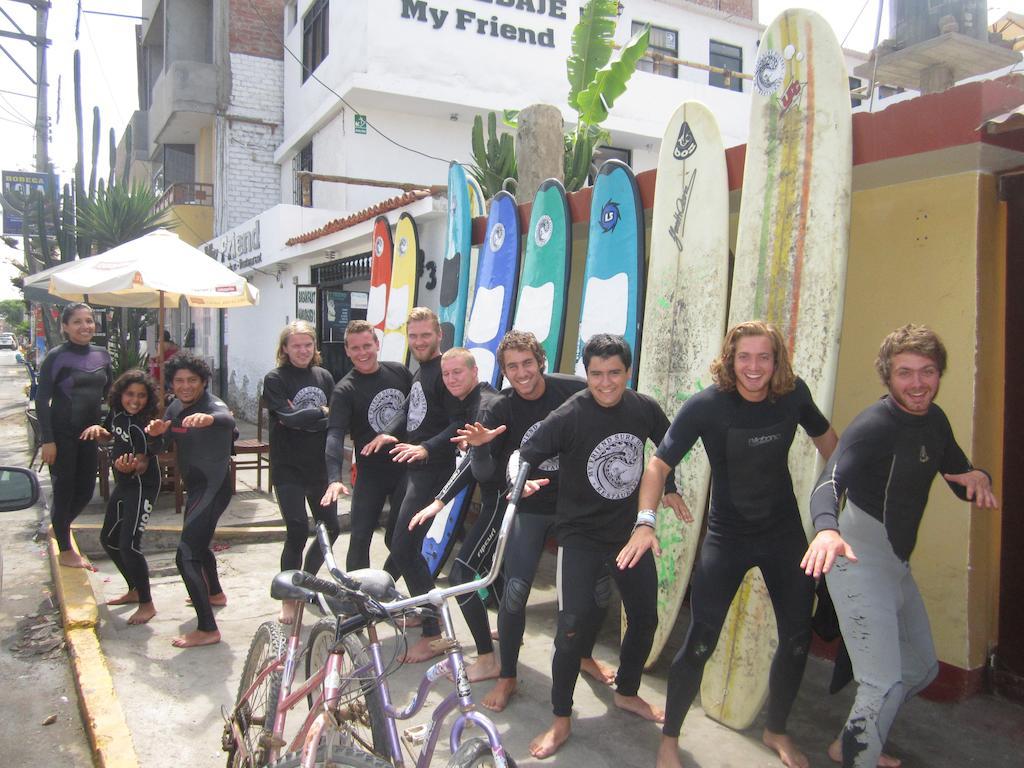 My Friend Surf Hostal Уанчако Экстерьер фото