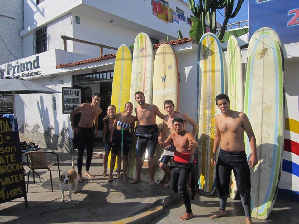 My Friend Surf Hostal Уанчако Экстерьер фото