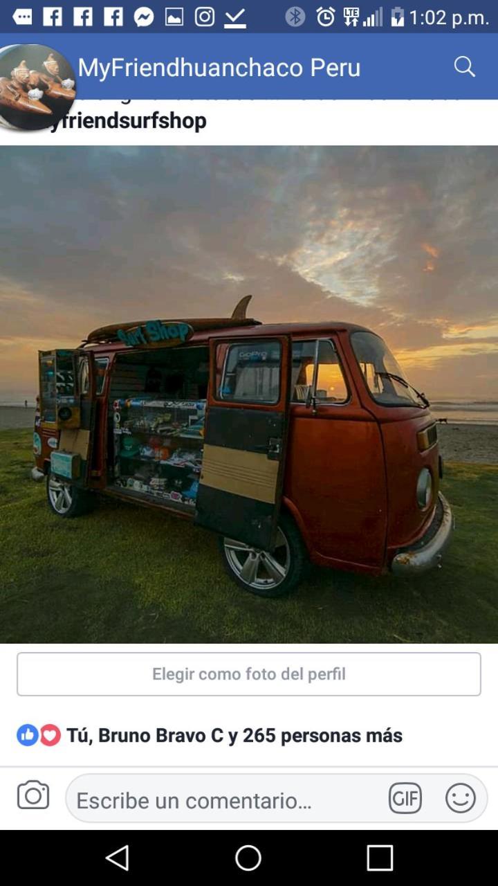 My Friend Surf Hostal Уанчако Экстерьер фото